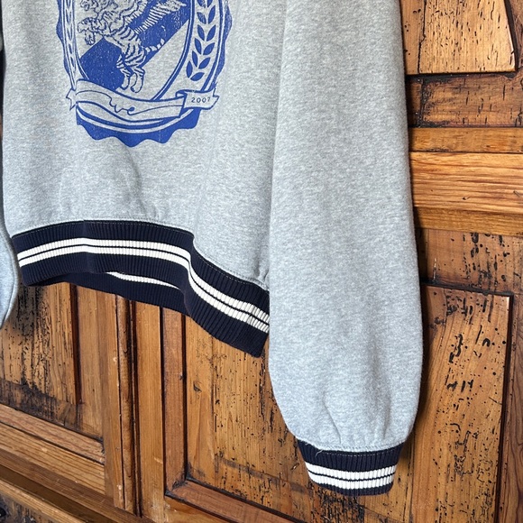 Free People We the Free West Coast Pullover V Neck Sporty Athleisure Tiger - Picture 10 of 13